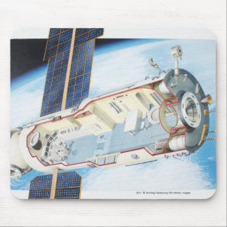 Alfombrilla De Ratón Sección representativa de la estación espacial