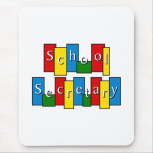 Alfombrilla De Ratón Secretaria Mousepad de la escuela