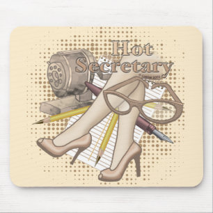 Alfombrilla De Ratón Secretario en caliente