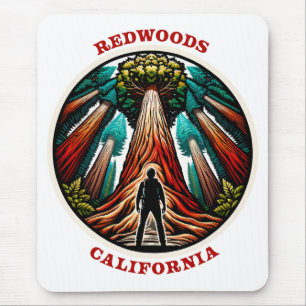Alfombrilla De Ratón secuoyas de California