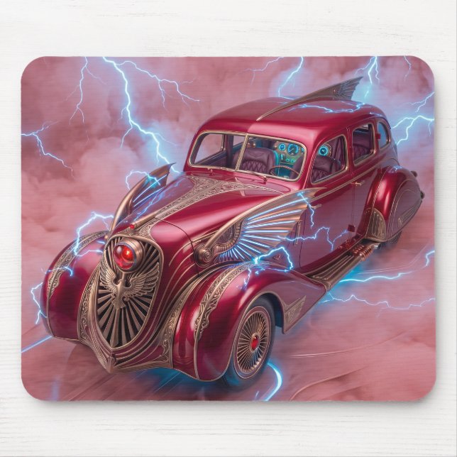 Alfombrilla De Ratón Sedán Wingmobile 1936 con Efectos Especiales (Frente)
