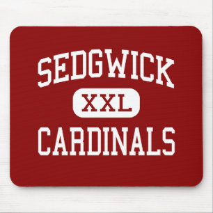 Alfombrilla De Ratón Sedgwick - cardenales - alto - Sedgwick Kansas