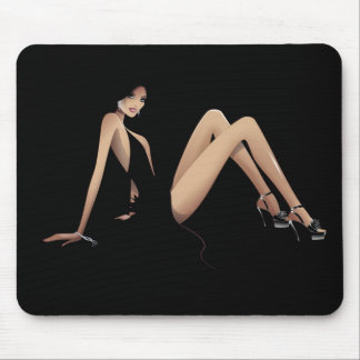 Alfombrilla De Ratón Seducción Mousepad negro