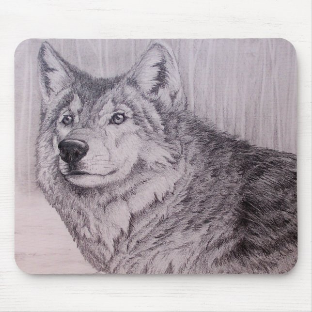 Alfombrilla De Ratón Seguimiento de la manada (Frente)