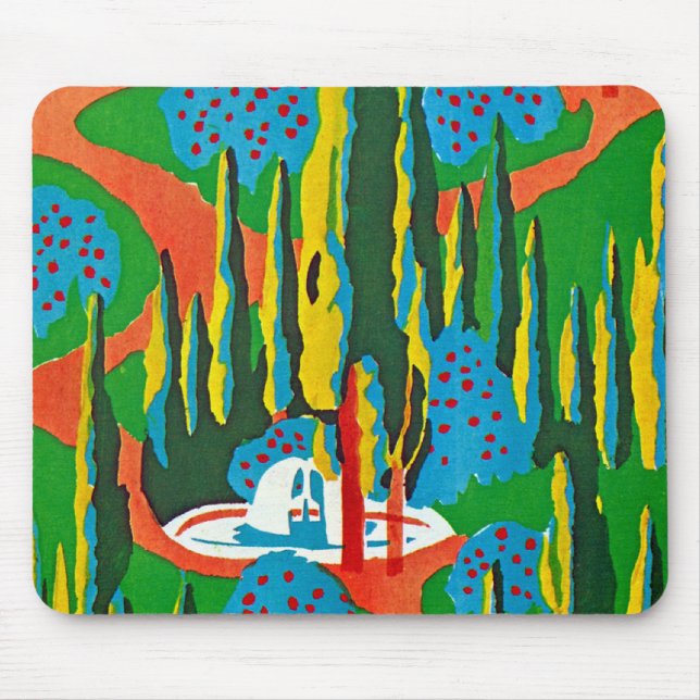 Alfombrilla De Ratón Seguí's Art Deco #6 en Emporio Moffa (Frente)