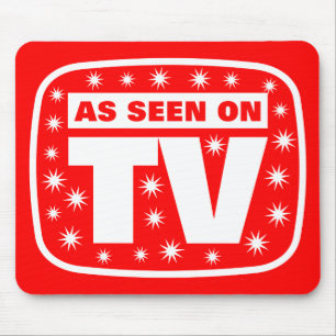 Alfombrilla De Ratón Según lo visto en la TV - modificada para