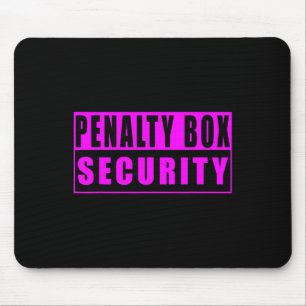 Alfombrilla De Ratón Seguridad de la caja de penalización divertido hoc