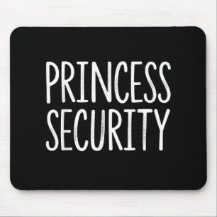Alfombrilla De Ratón Seguridad Princesa Halloween Disfraces Papá Hombre