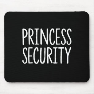 Alfombrilla De Ratón Seguridad Princesa Halloween Disfraces Papá Hombre