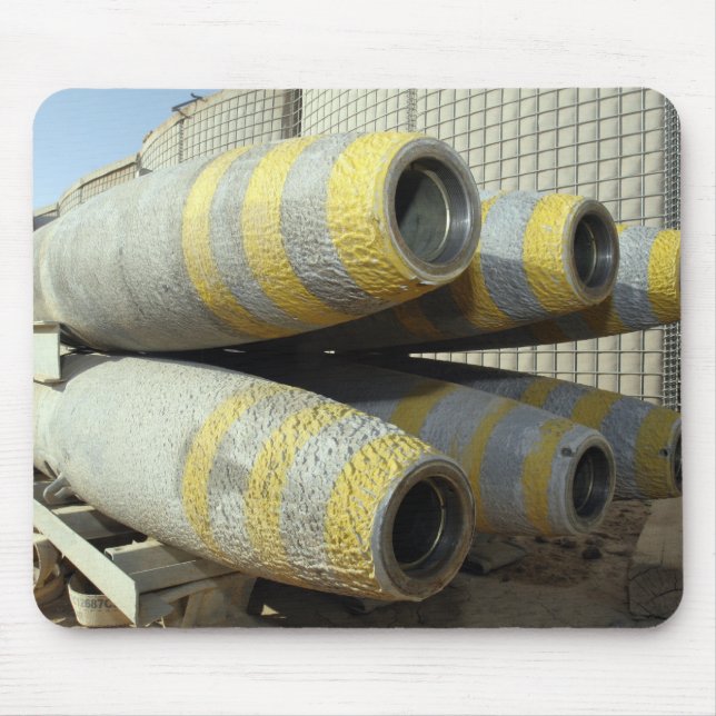 Alfombrilla De Ratón Seis bombas GBU-12 en un rack (Frente)