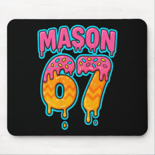 Alfombrilla De Ratón Seis Siete Meme Mason 67 Helado Goteo Divertido (e