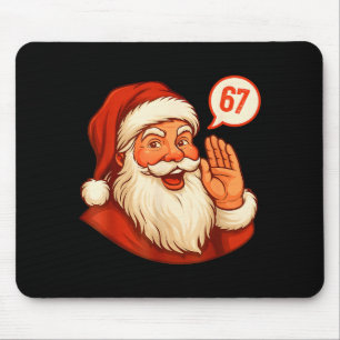 Alfombrilla De Ratón Seis Siete Navidad 67 Meme jerga Santa dice Xmas