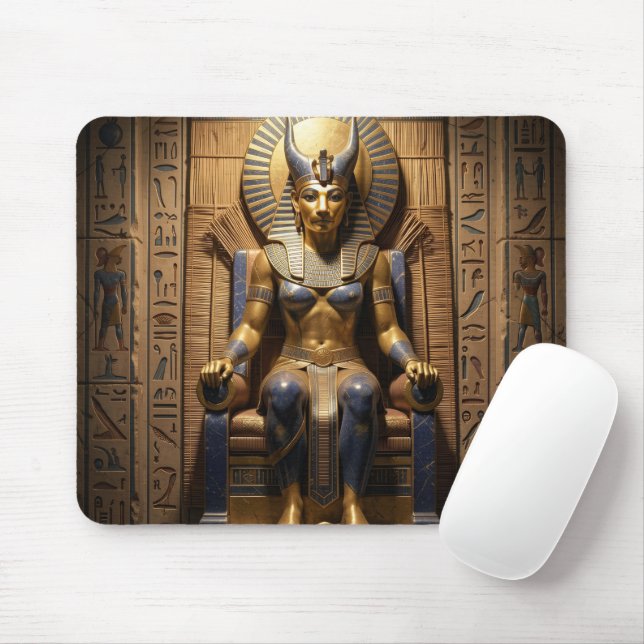 Alfombrilla De Ratón Sekhmet – Lion-Headed War Goddess (Con ratón)
