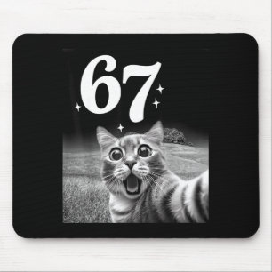 Alfombrilla De Ratón Selfie de gato con 67 Meme gatos divertidos gráfic