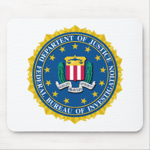 Alfombrilla De Ratón Sello del FBI