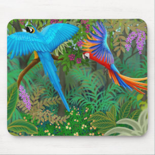 Alfombrilla De Ratón Selva Mousepad del Macaw