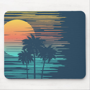 Alfombrilla De Ratón Selva tropical Hawaii Sunset Sunrise