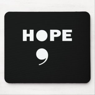 Alfombrilla De Ratón Semicolón Sensibilización Sobre El Suicidio Para U