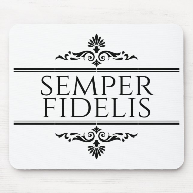 Alfombrilla De Ratón Semper Fidelis (Frente)