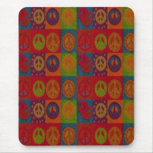 Alfombrilla De Ratón Señales de paz silvestre - Mousepad