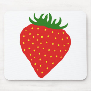 Alfombrilla De Ratón Sencillamente Strawberry personalizado mousepad
