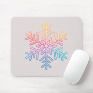 Alfombrilla De Ratón Sencillo copo de nieve