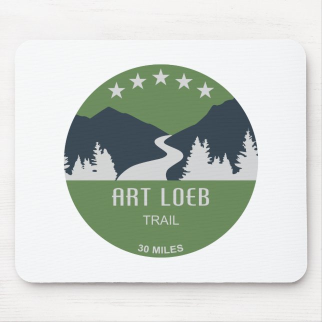 Alfombrilla De Ratón Sendero Art Loeb Carolina del Norte (Frente)