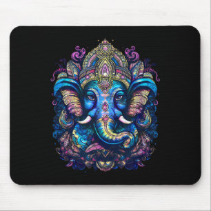 Alfombrilla De Ratón Señor Ganesh, hinduismo, budismo, Dios elefante, Y