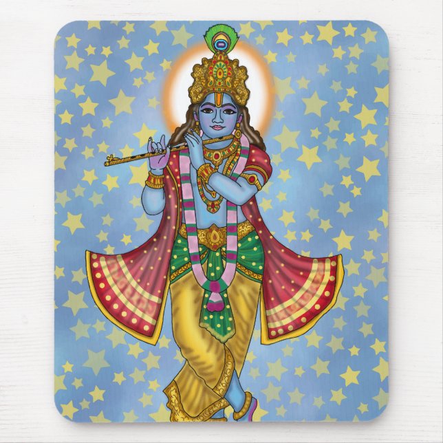 Alfombrilla De Ratón Señor Krishna (Frente)