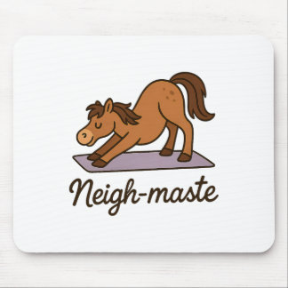 Alfombrilla De Ratón Señor-masta Caballo Divertido Amante Yoga Meditaci