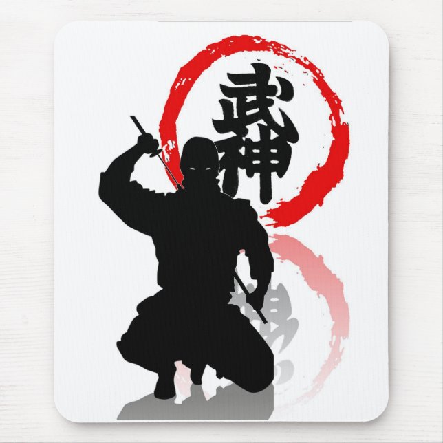 Alfombrilla De Ratón Señor Shinobi Bujinkan Mousepad (Frente)