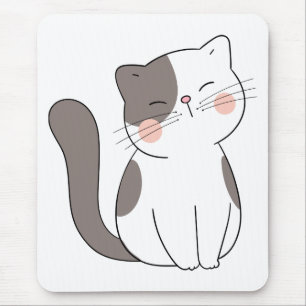 Alfombrilla De Ratón Señora Gata Loca Divertida Gato Mamá Dibujos Anima