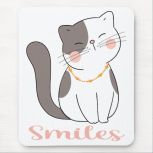 Alfombrilla De Ratón Señora Gata Loca Divertida Gato Mamá Dibujos Anima
