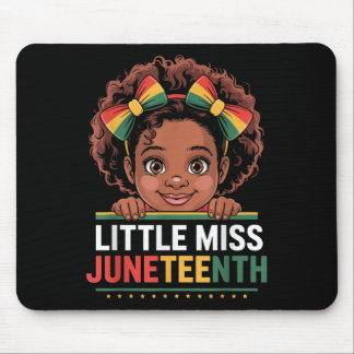 Alfombrilla De Ratón Señorita Juneteenth Libertad Negra Americana Afric