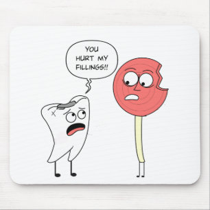 Alfombrilla De Ratón Sensaciones lastimadas Mousepad