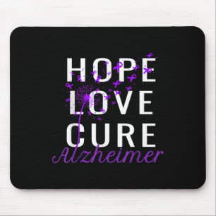 Alfombrilla De Ratón Sensibilización de Heimer Esperanza Amor Cure Muje