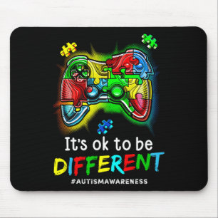 Alfombrilla De Ratón Sensibilización Hombres Niños Niños Autismo Juego 