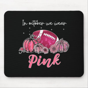 Alfombrilla De Ratón Sensibilización Sobre El Cáncer De Mama En Octubre