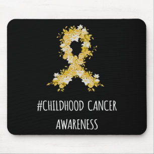 Alfombrilla De Ratón Sensibilización sobre el cáncer infantil Cáncer in