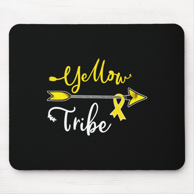 Alfombrilla De Ratón Sensibilización sobre el cáncer infantil Sarcoma d (Frente)