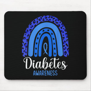 Alfombrilla De Ratón Sensibilización sobre la diabetes Pelea de Cinta A