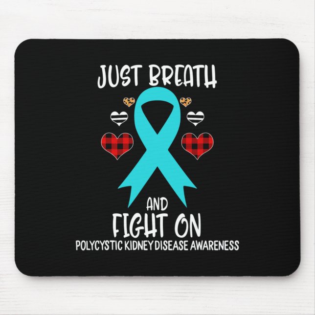 Alfombrilla De Ratón Sensibilización sobre la enfermedad renal sólo res (Frente)