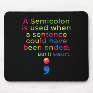 Alfombrilla De Ratón Sensibilización sobre la prevención del suicidio D