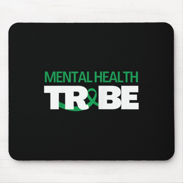 Alfombrilla De Ratón Sensibilización sobre la salud mental de la tribu  (Frente)