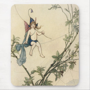 Alfombrilla De Ratón Sentado en la rosca de una araña