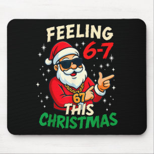 Alfombrilla De Ratón Sentimiento Divertido 67 Esta Navidad Seis Siete M