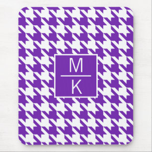 Alfombrilla De Ratón Separador GL morado monogramo