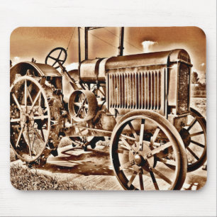 Alfombrilla De Ratón Sepia antigua de la obra clásica del equipamiento