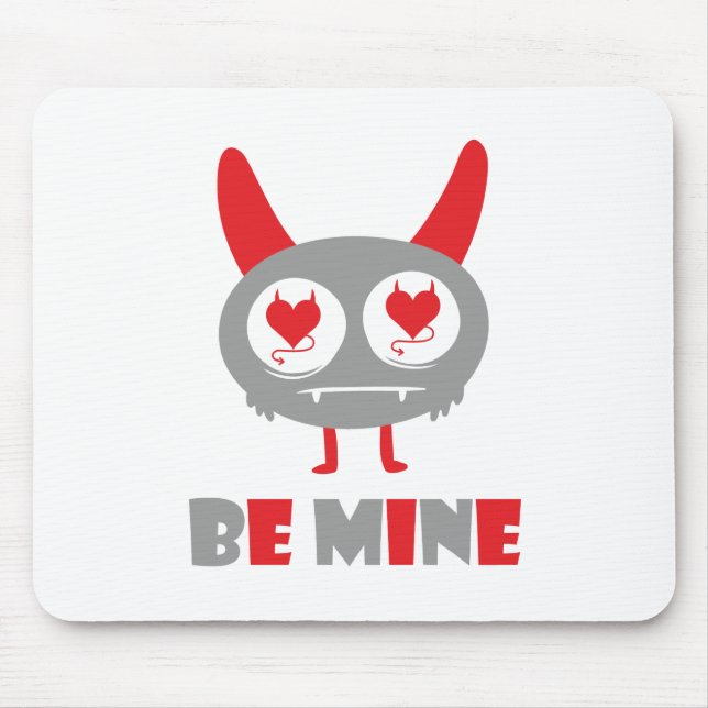 Alfombrilla De Ratón Ser el monstruo de los míos (Frente)