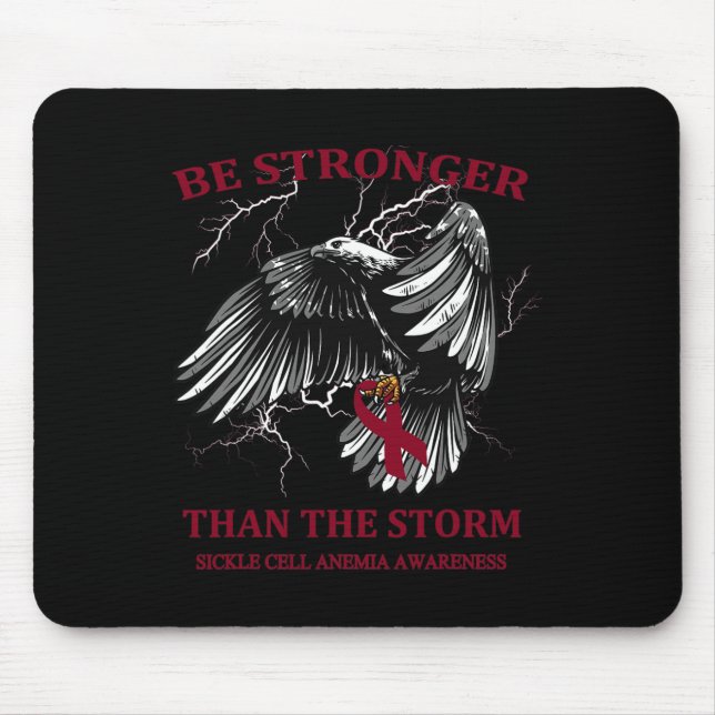 Alfombrilla De Ratón Ser Más Fuerte Que La Anemia De Células Enfermas D (Frente)